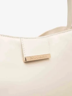 BORSA A SPALLA DONNA - NERO GIARDINI PANNA - E644151D