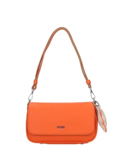 BORSA A SPALLA DONNA - PASH BAG ARANCIO - 19697-LIK-S6B-P