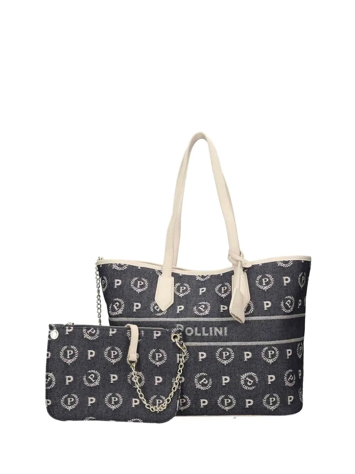 BORSA A SPALLA DONNA - POLLINI BLU - TE8427PP06Q6G