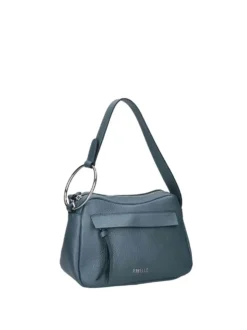 BORSA A SPALLA DONNA - REBELLE BLU - REB0245 P0001