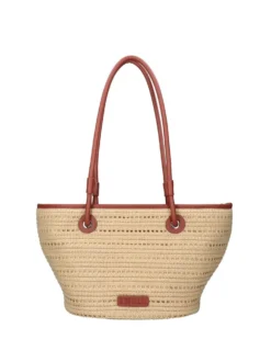 BORSA A SPALLA DONNA - REBELLE BEIGE - REB0213 T0022