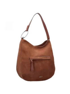 BORSA A SPALLA DONNA - REBELLE MARRONE - REB0247 P0004