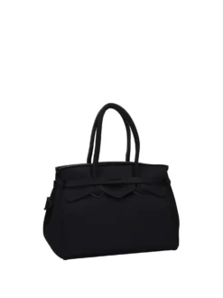 BORSA A SPALLA DONNA - SAVE MY BAG NERO - S62-MISS-L-LYT