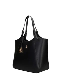 BORSA A SPALLA DONNA - US POLO ASSN. NERO - BEUJE9094WVP