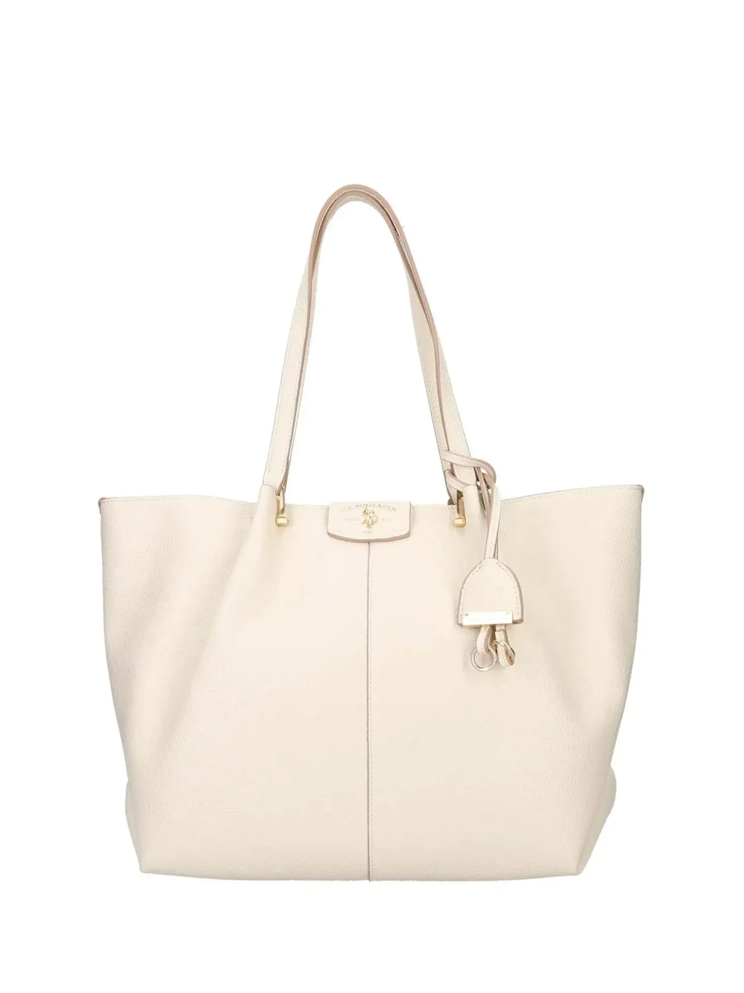 BORSA A SPALLA DONNA - US POLO ASSN. BIANCO - BEU3R9063WVP