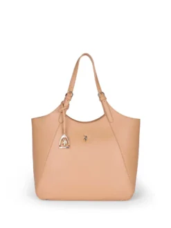 BORSA A SPALLA DONNA - US POLO ASSN. CAMEL - BEUJE9094WVP