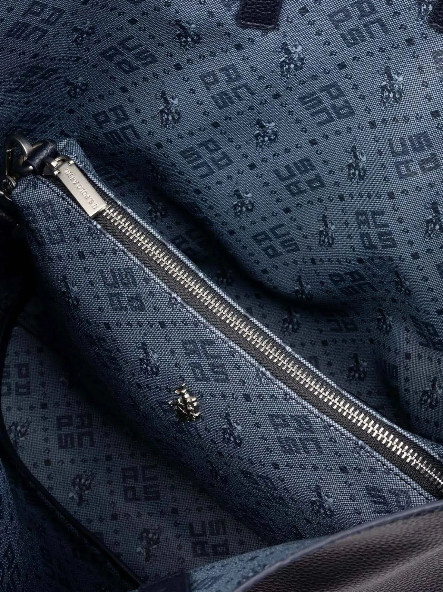 BORSA A SPALLA DONNA - US POLO ASSN. NAVY - BEUM08706WVP