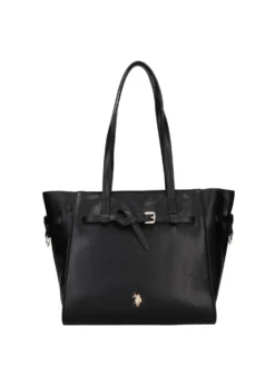 BORSA A SPALLA DONNA - US POLO ASSN. NERO - BEU2G9067WVP