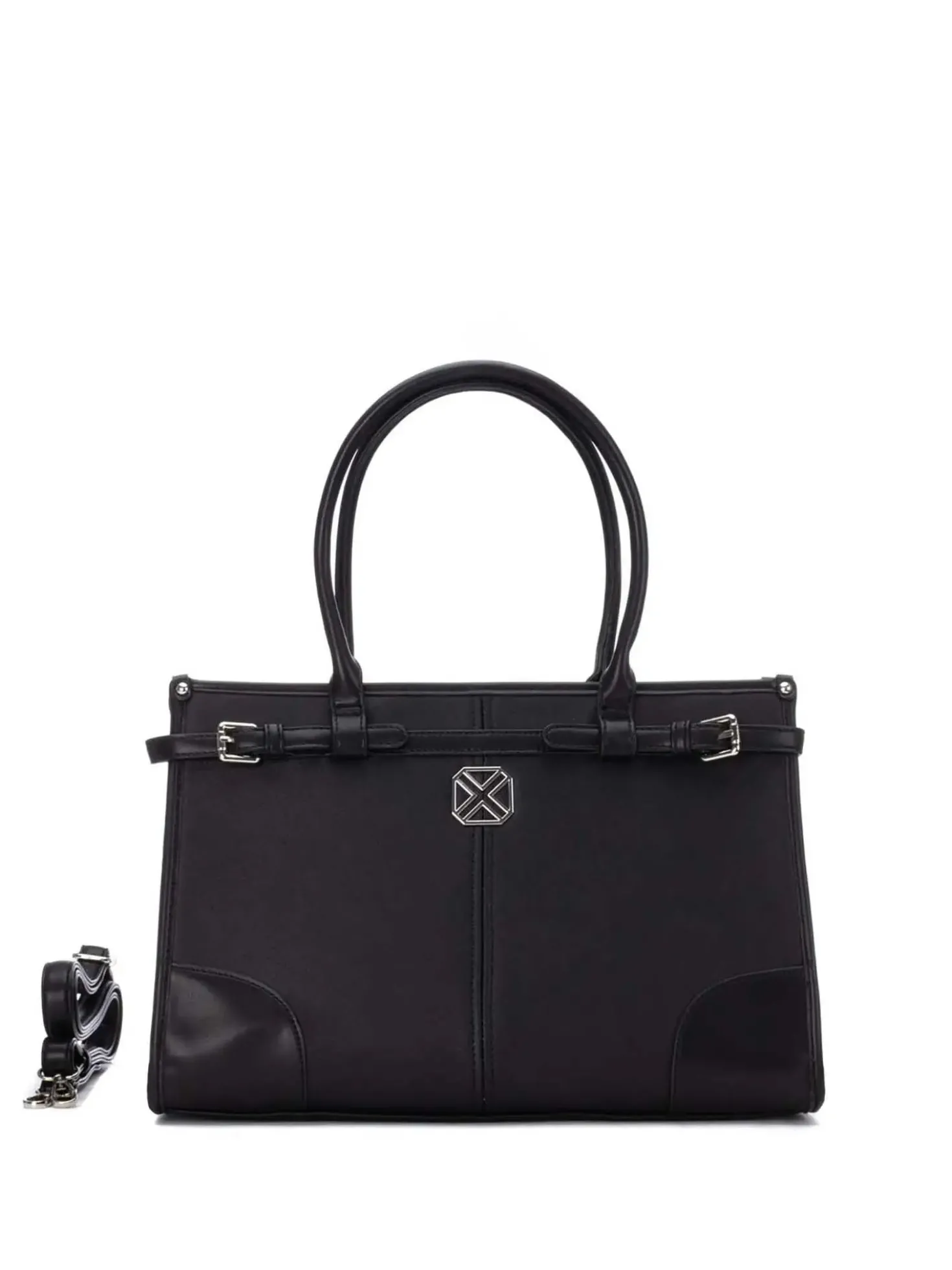 BORSA A SPALLA DONNA - XTI NERO - 184686