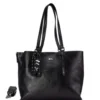 BORSA A SPALLA DONNA - XTI NERO - 184660