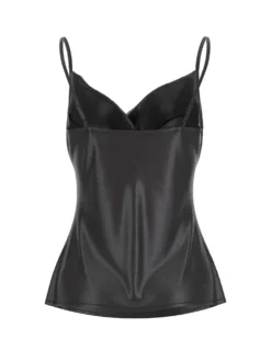 CANOTTA DONNA - GUESS APPAREL NERO - W6RH55 WJ732