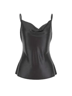 CANOTTA DONNA - GUESS APPAREL NERO - W6RH55 WJ732