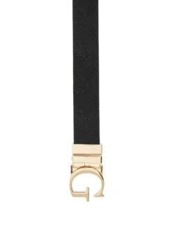 CINTURA DONNA - GUESS NERO-BEIGE - BW7861 P3430