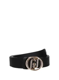 CINTURA DONNA - LIU-JO NERO-ORO - AF6241ES039