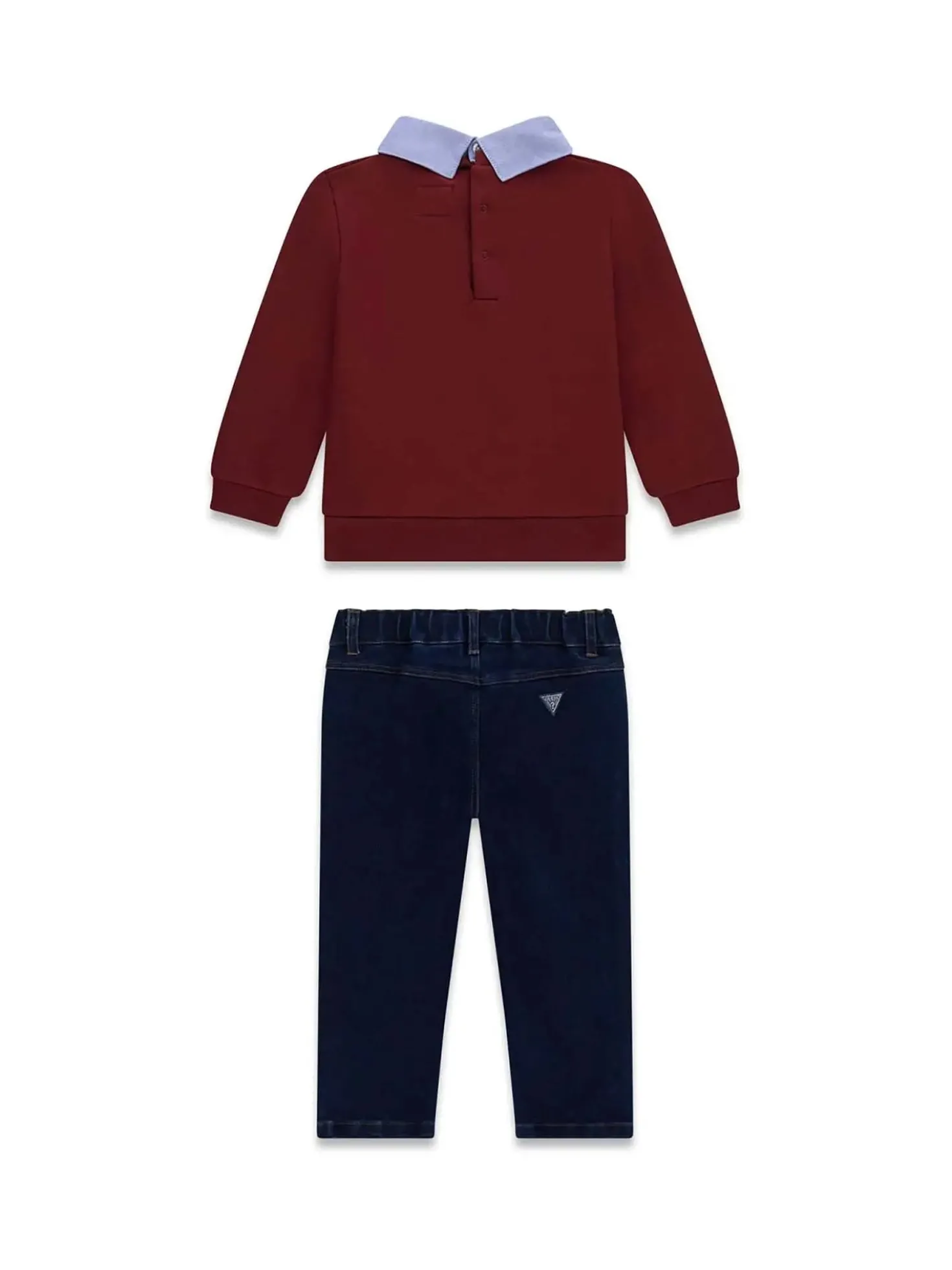 COMPLETO BAMBINO - GUESS KIDS BORDEAUX - N6YG07 K5170