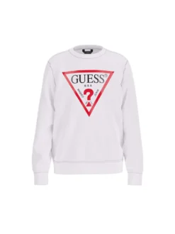 FELPA BAMBINO - GUESS KIDS BIANCO - N73Q10 KAUG0