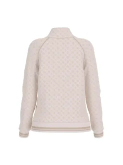 FELPA DONNA - GUESS ATHLEISURE CREMA - V5YQ03 KB212