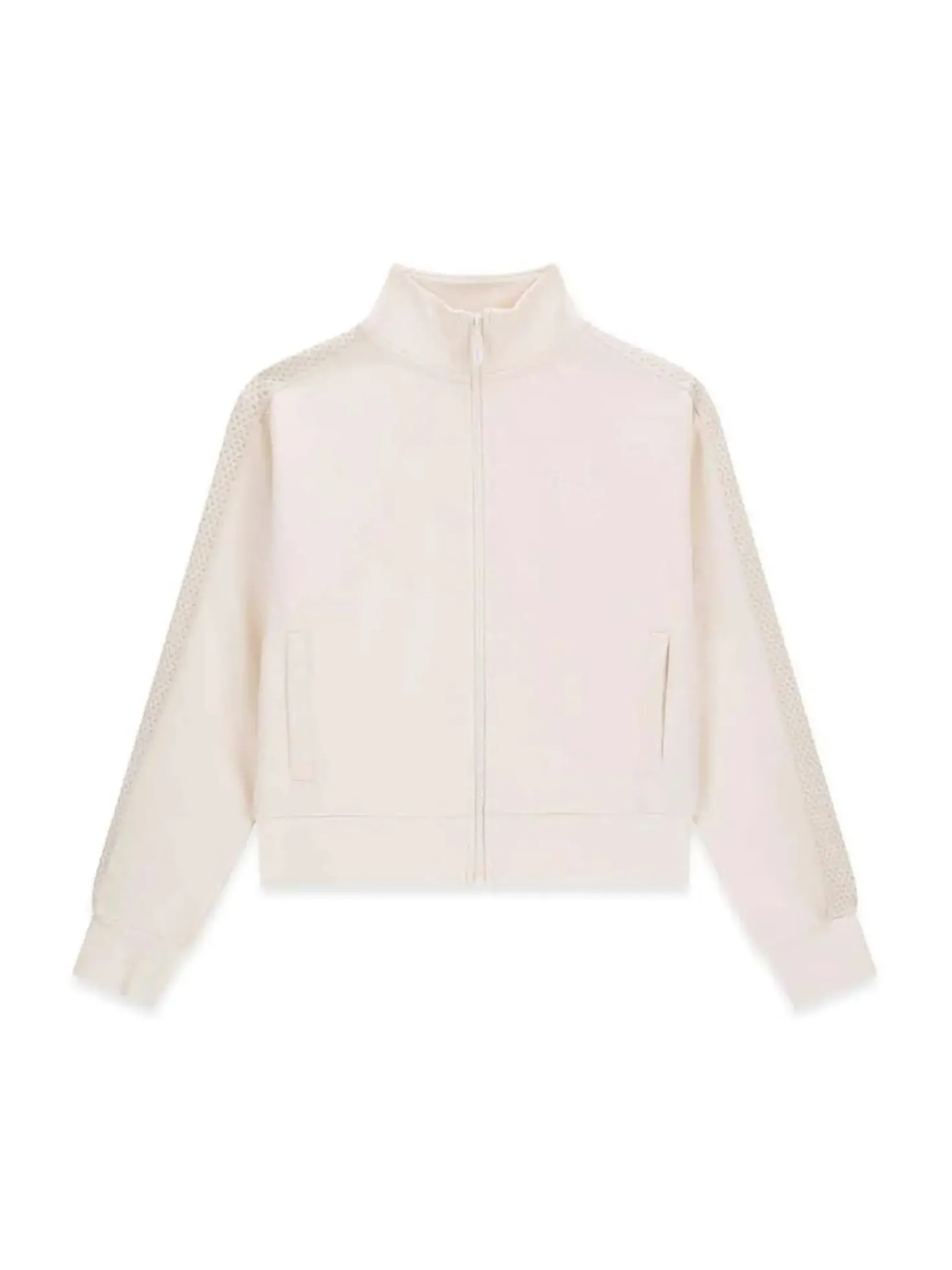 FELPA DONNA - GUESS ATHLEISURE BIANCO - V6YQ26 K5140
