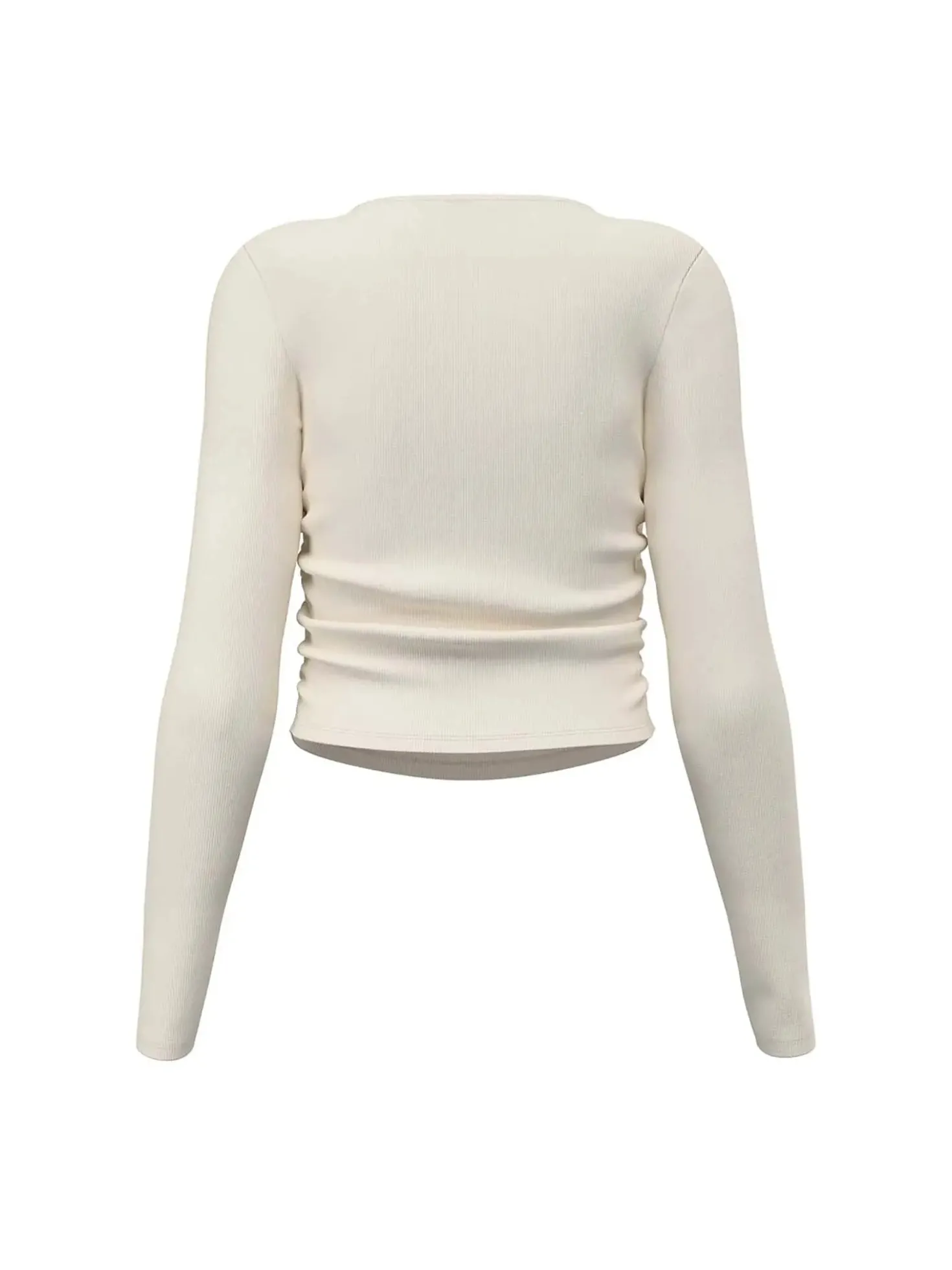 FELPA DONNA - GUESS ATHLEISURE BIANCO - V6RP08 KD932