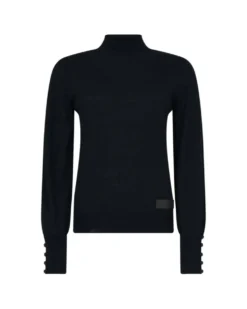 FELPA DONNA - SILVIAN HEACH NERO - GPA26009LU