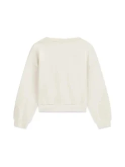 FELPA RAGAZZA - GUESS KIDS CREMA - J6BQ20 K8007