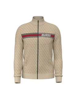 FELPA UOMO - GUESS ATHLEISURE BEIGE - Z2BQ06 K7122