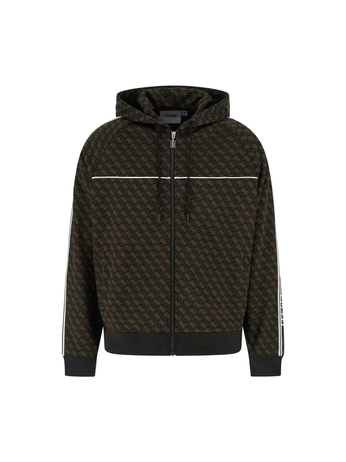 FELPA UOMO - GUESS ATHLEISURE MARRONE - Z5BQ13 K2042