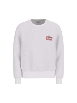 FELPA UOMO - GUESS JEANS GRIGIO - M6RQ21 KCPR1