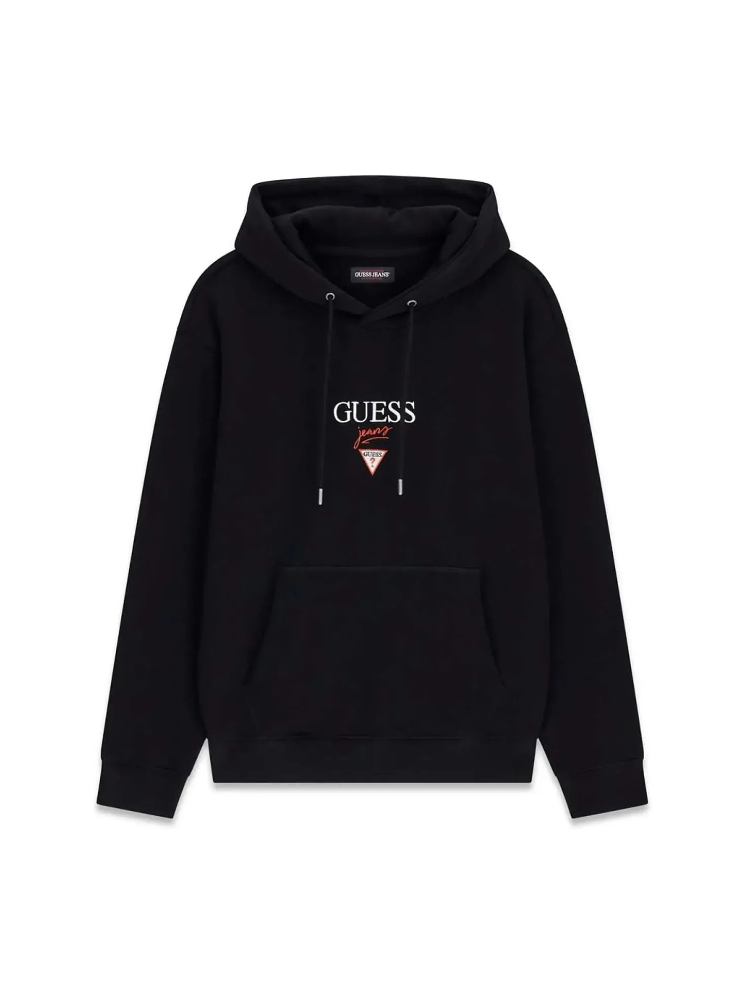FELPA UOMO - GUESS JEANS NERO - M6RQ26 KCPR1