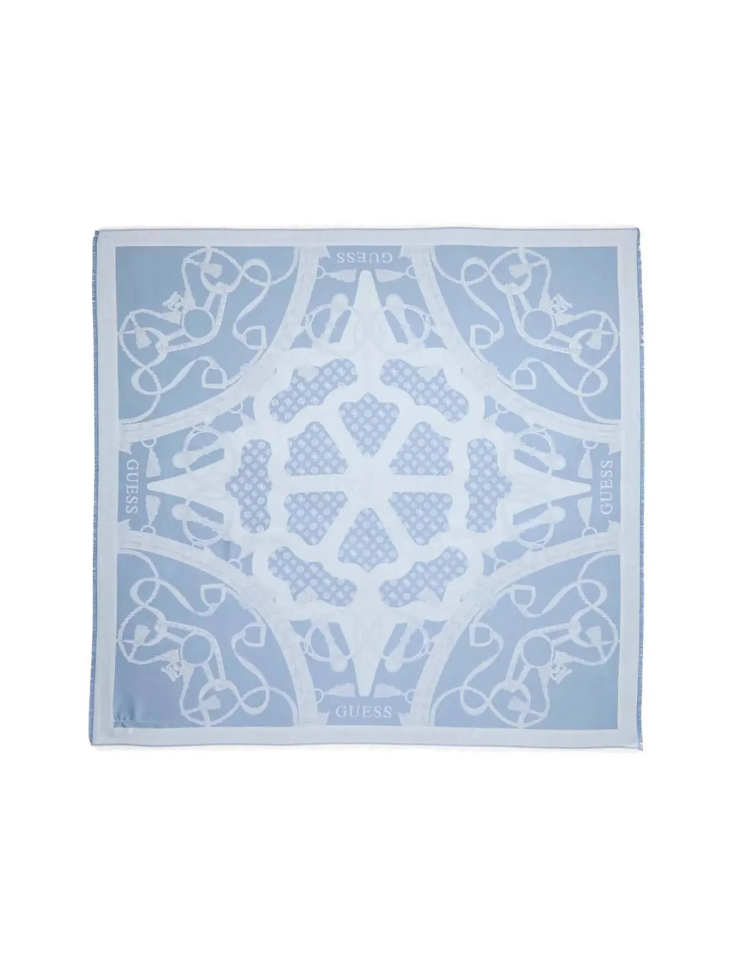 FOULARD DONNA - GUESS AZZURRO - AW5446 VIS03