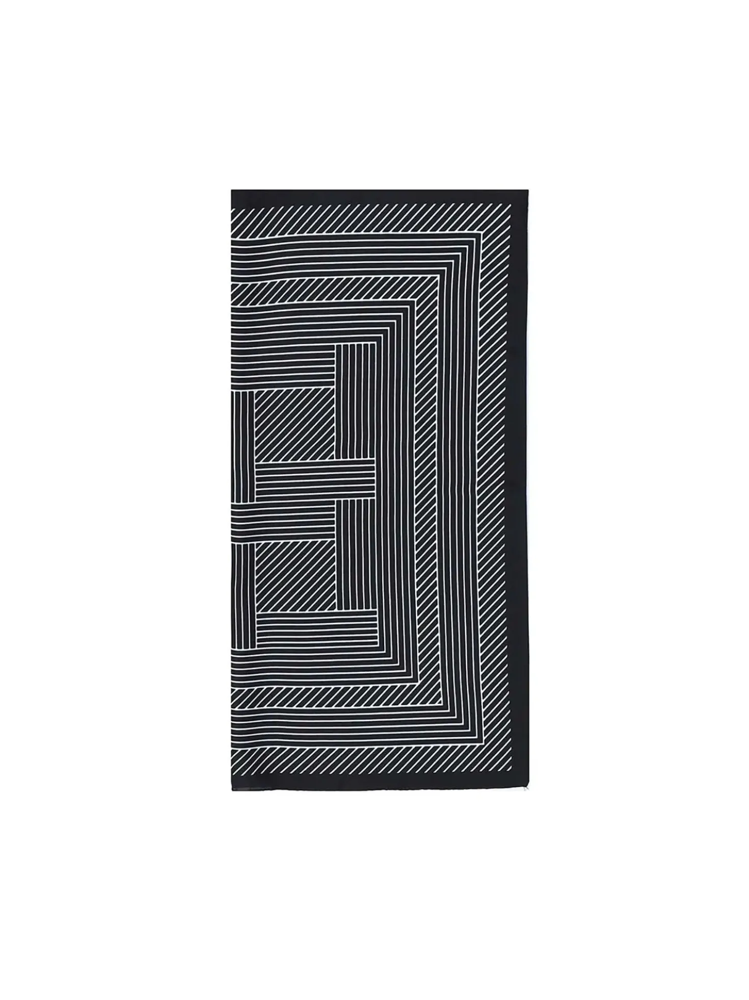FOULARD DONNA - LUMBERJACK NERO - E902