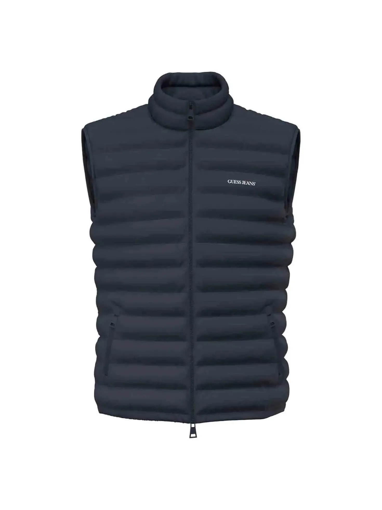 GILET UOMO - GUESS JEANS BLU - M6YL07 W2647