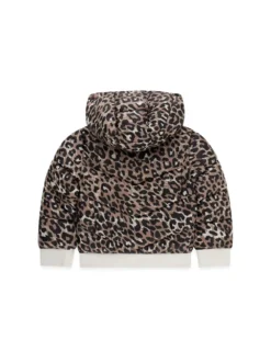 GIUBBOTTO BAMBINA - GUESS KIDS LEOPARDO - K6YL04 W2597
