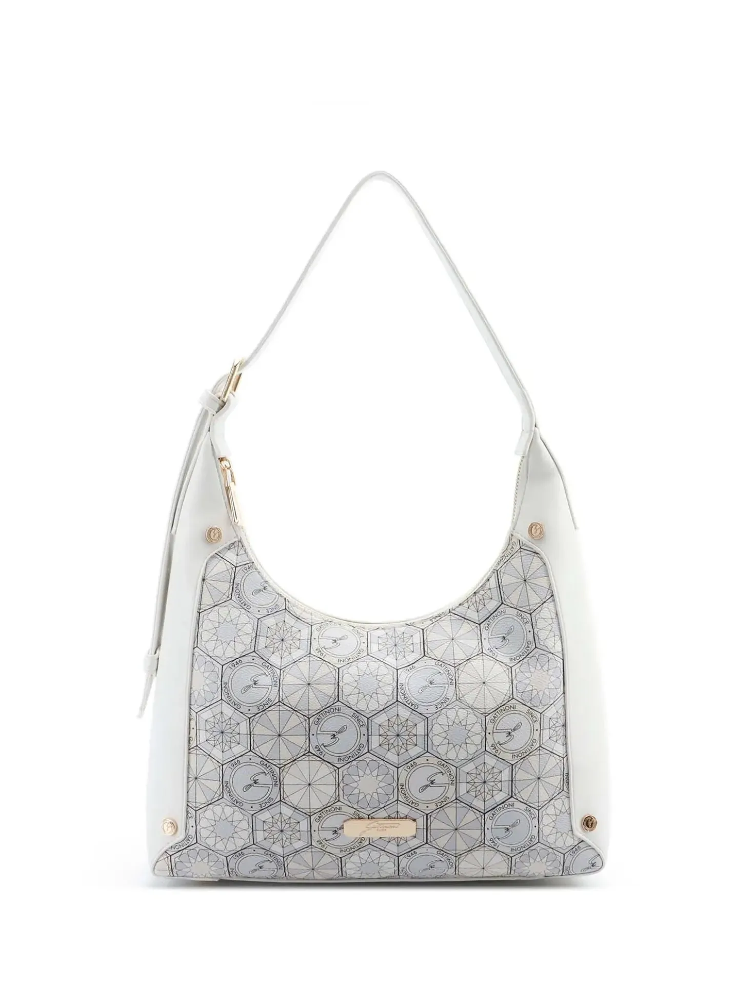 HOBO DONNA - GATTINONI ROMA BIANCO - BENTD8839WZT