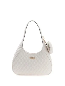 HOBO DONNA - GUESS BIANCO - HWQG98 94010
