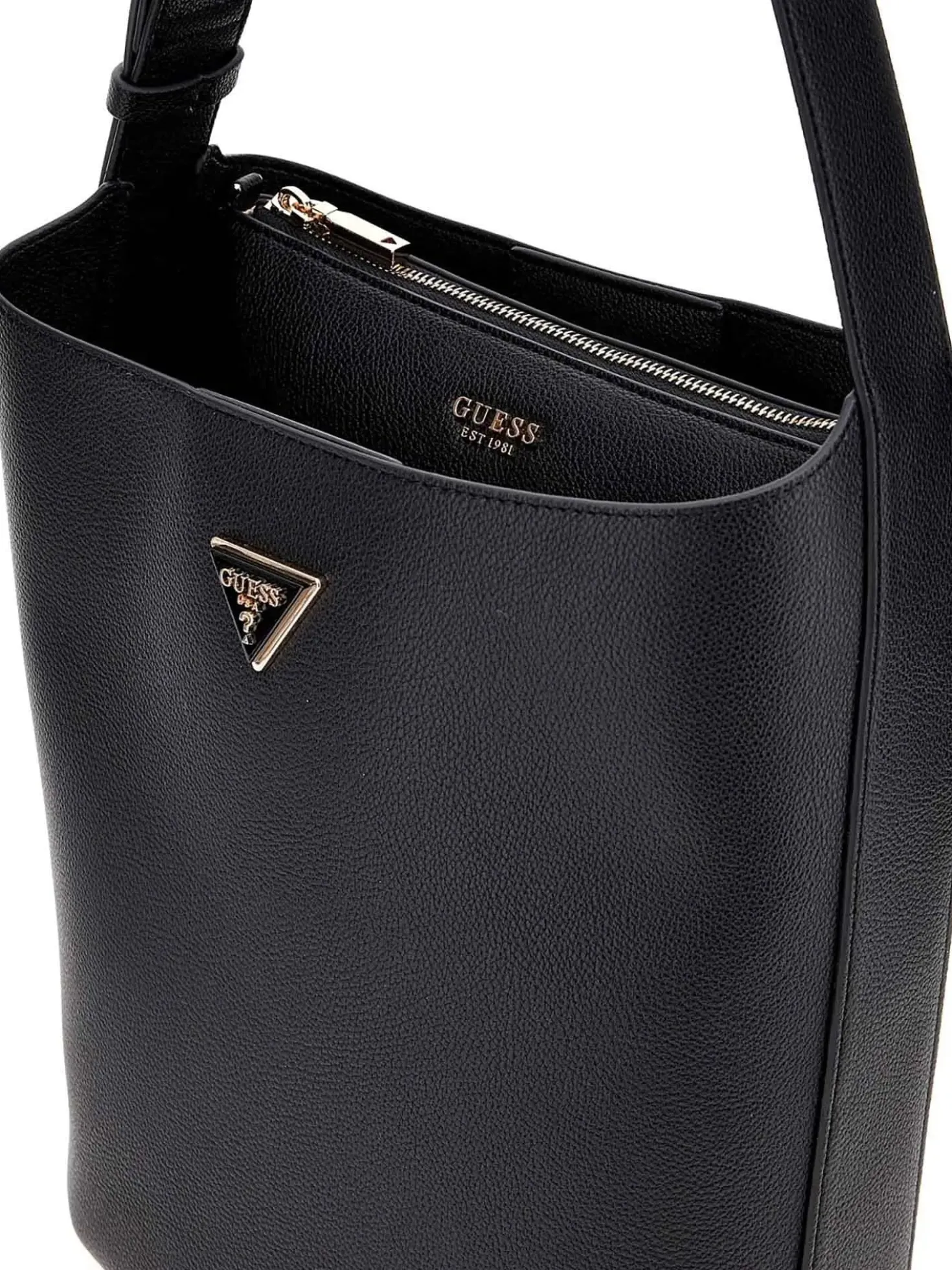 HOBO DONNA - GUESS NERO - HWBG69 74040