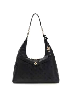HOBO DONNA - GUESS NERO - HWPD97 46010