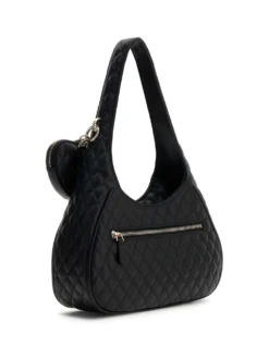 HOBO DONNA - GUESS NERO - HWQG98 94010