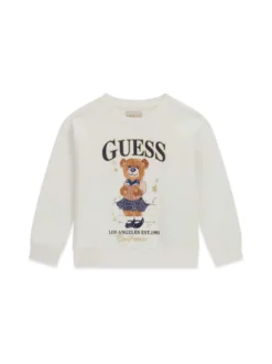 MAGLIA BAMBINA - GUESS KIDS CREMA - K6YQ05 K4422
