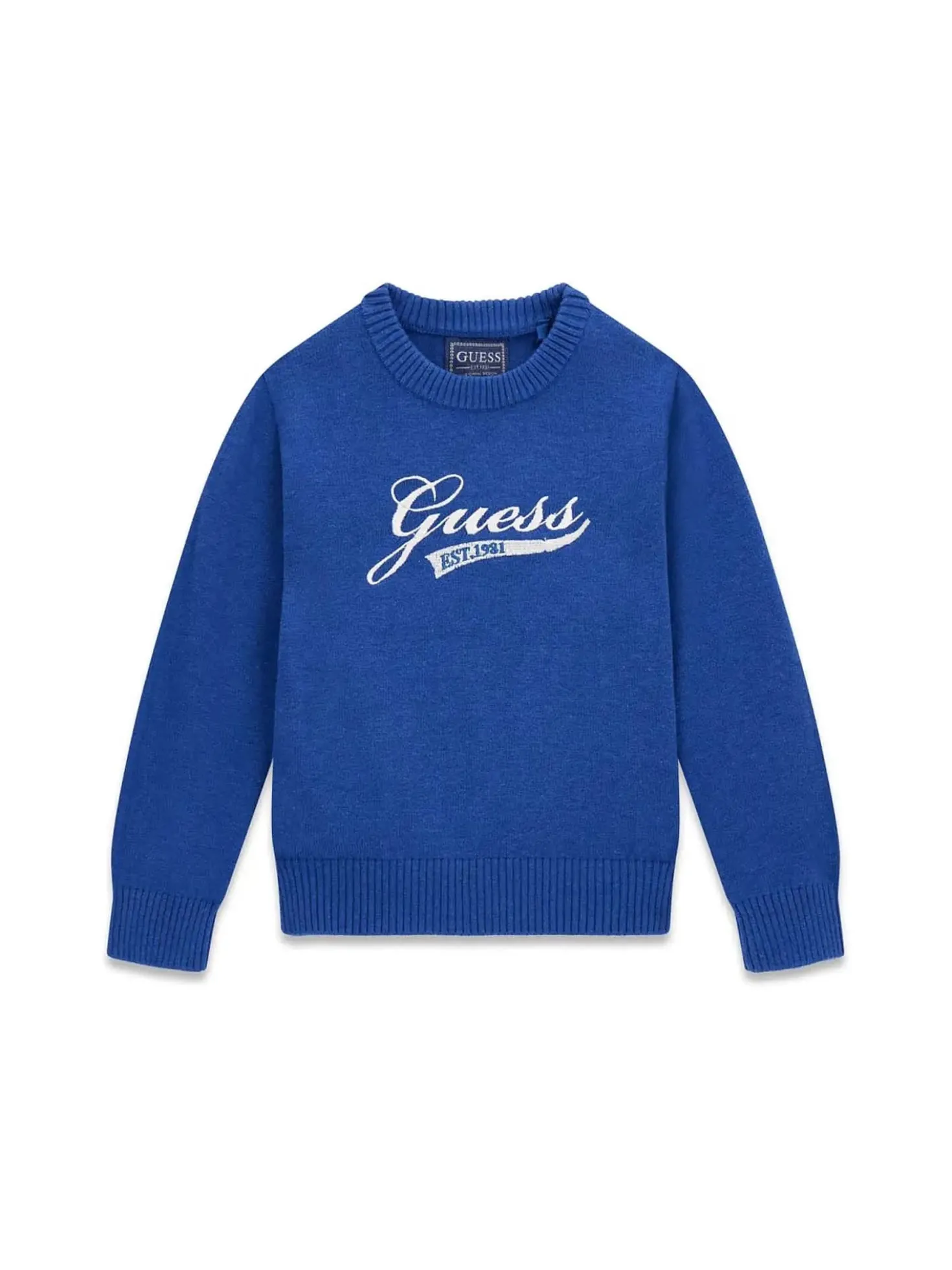 MAGLIA BAMBINO - GUESS KIDS BLU - N6YR01 Z0897