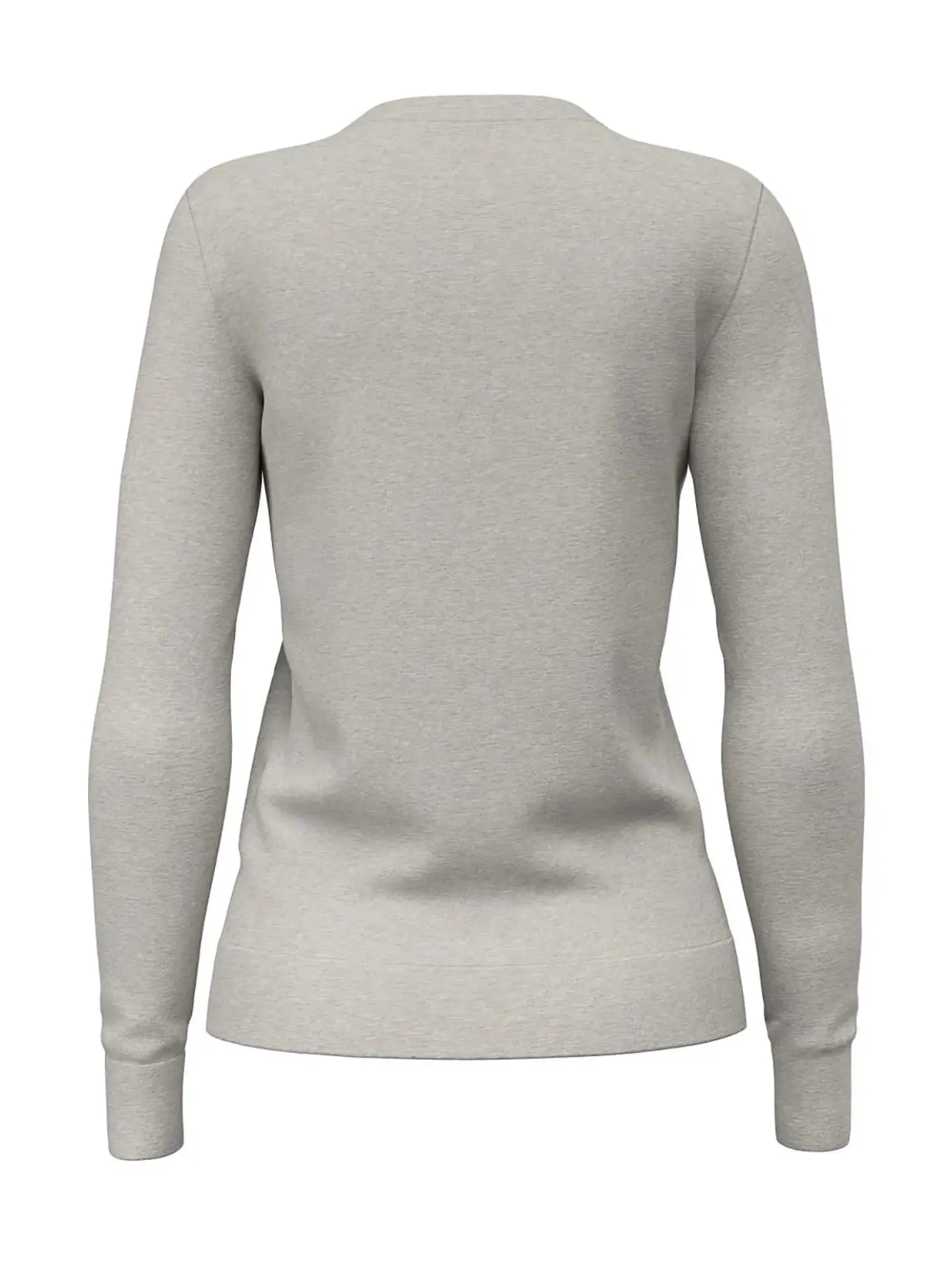 MAGLIA DONNA - GUESS APPAREL GRIGIO - W6BR53 Z1454