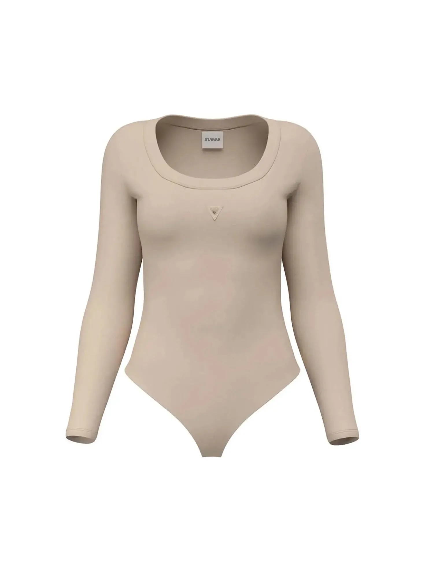 MAGLIA DONNA - GUESS ATHLEISURE TAUPE - V4YP07 J1314