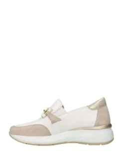 MOCASSINO DONNA - CINZIA SOFT ARGENTO-BIANCO - IV7725004