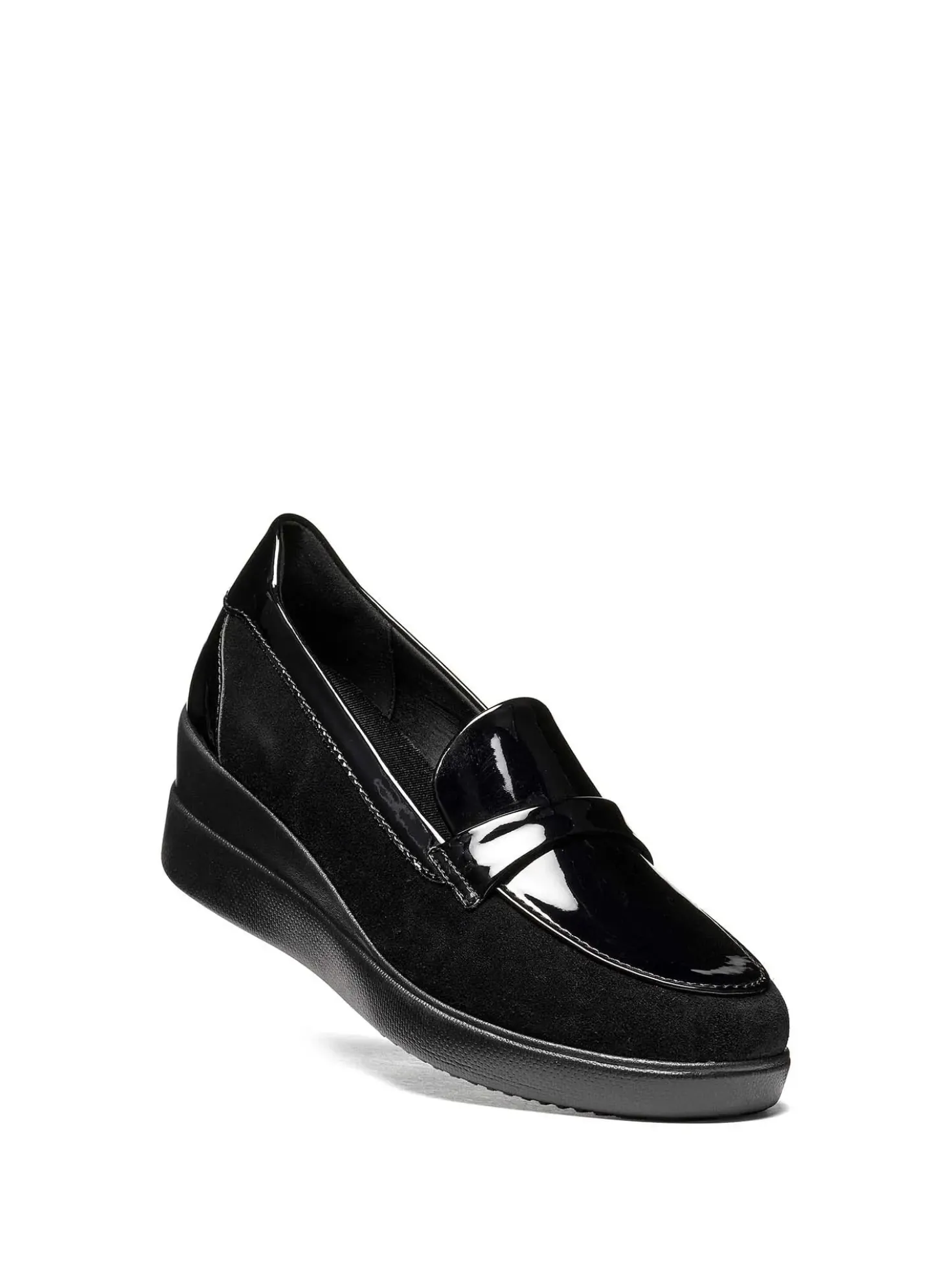 MOCASSINO DONNA - GEOX NERO - D6630A 022HH