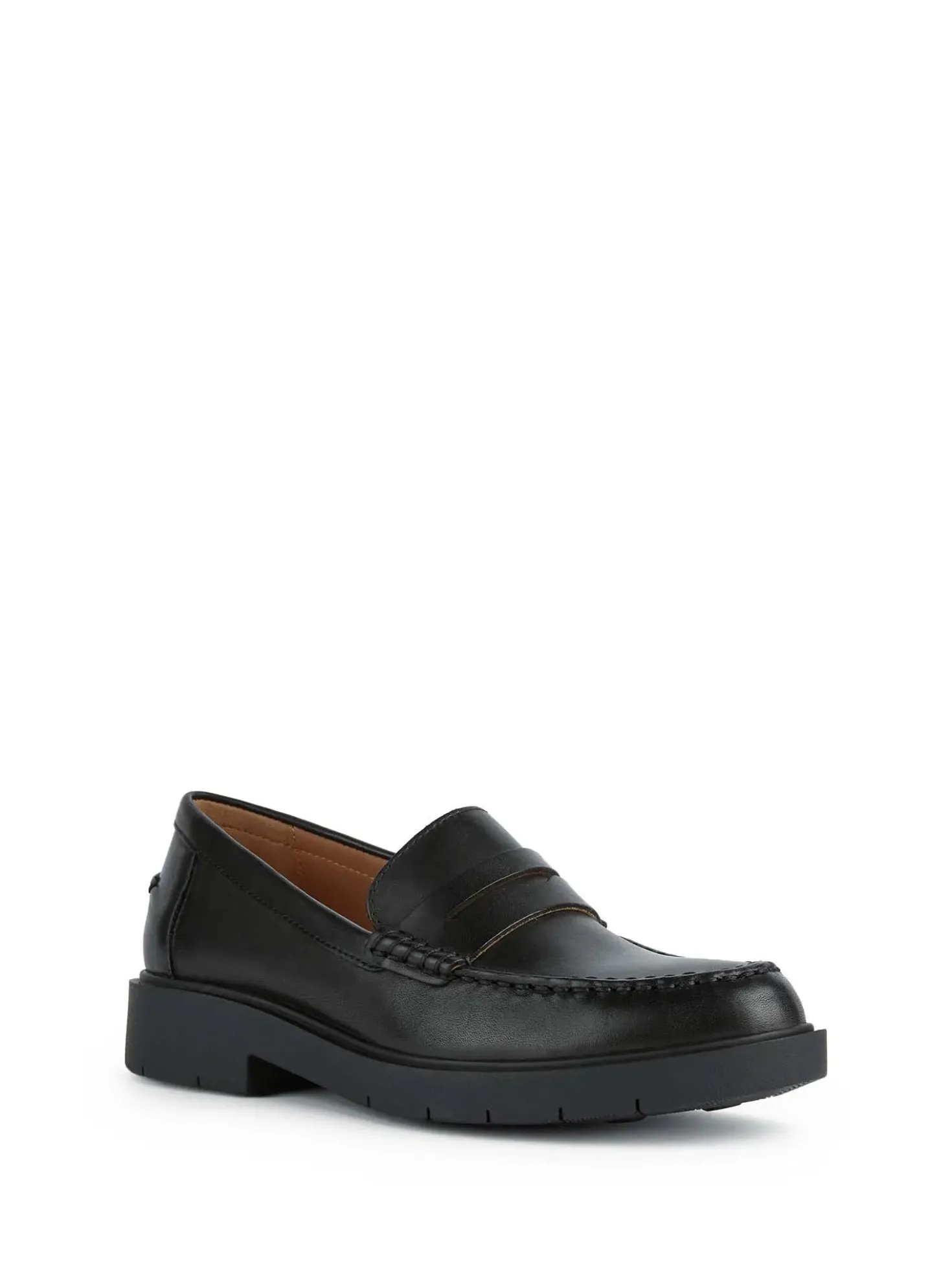 MOCASSINO DONNA - GEOX NERO - D65DKB 00043