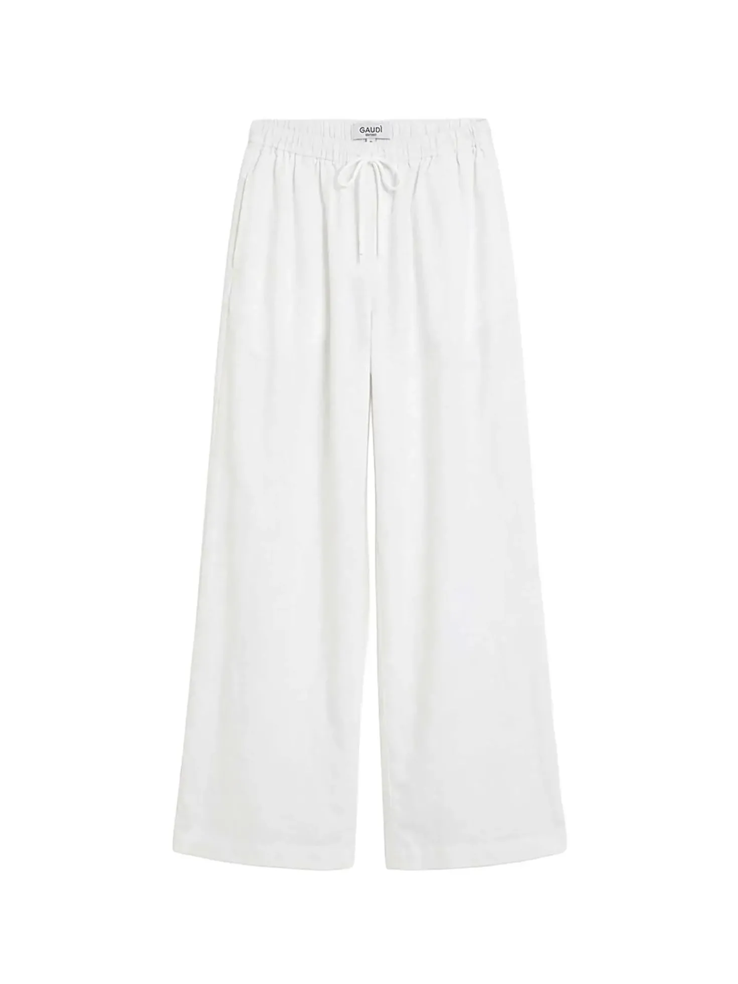 PANTALONE DONNA - GAUDI JEANS BIANCO - 611BD25017