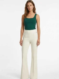 PANTALONE DONNA - GUESS APPAREL BIANCO - W4YB01 KCBO2