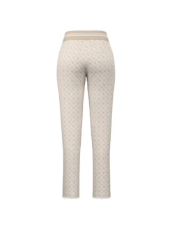 PANTALONE DONNA - GUESS ATHLEISURE CREMA - V5YB20 KB212