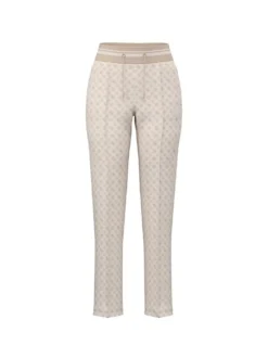 PANTALONE DONNA - GUESS ATHLEISURE CREMA - V5YB20 KB212