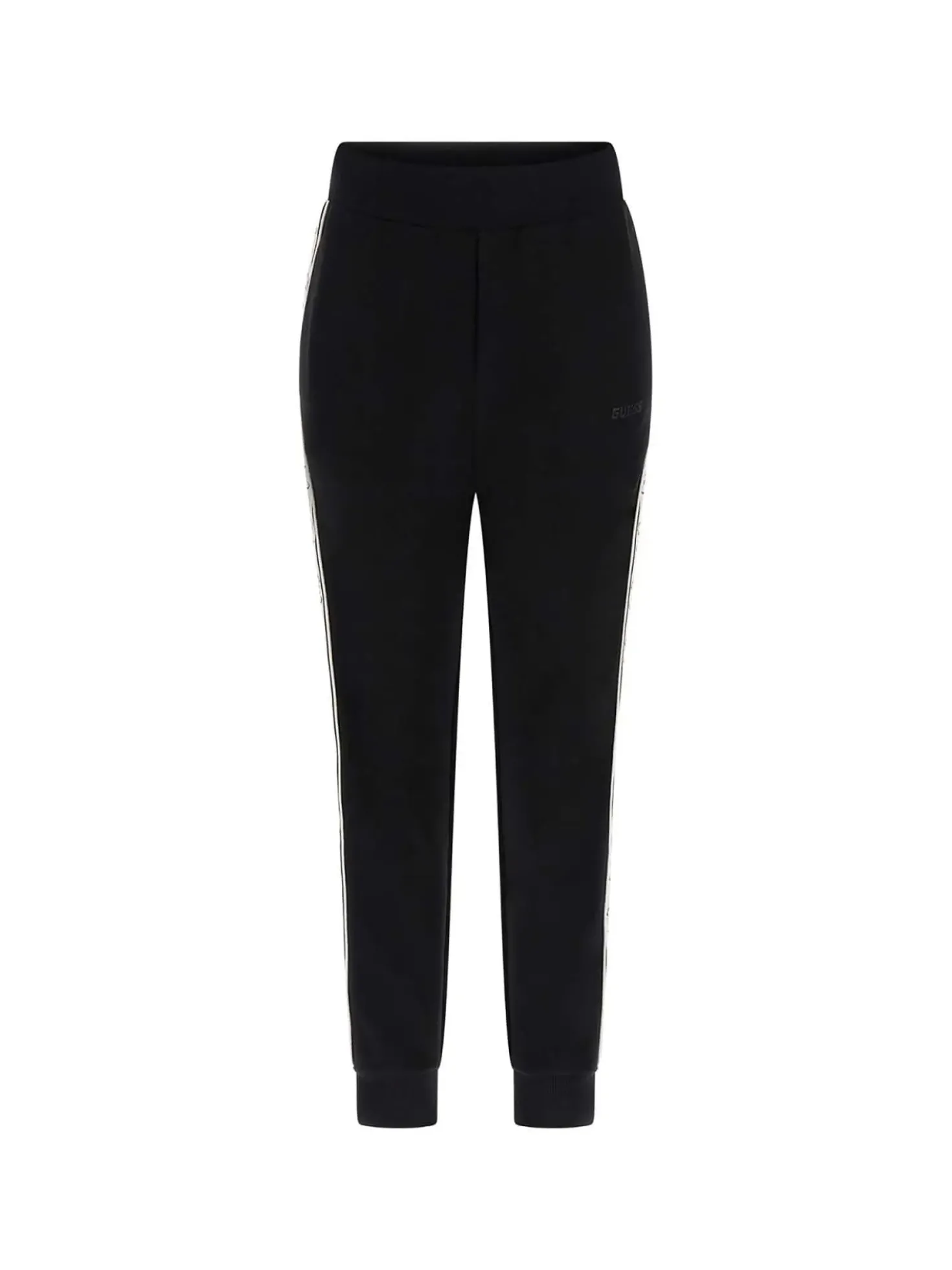 PANTALONE TUTA DONNA - GUESS ATHLEISURE NERO - V2YB15 KB3P2
